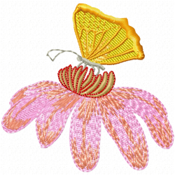 Butterfly Embroidery Design 6 Butterfly Embroidery Design 6